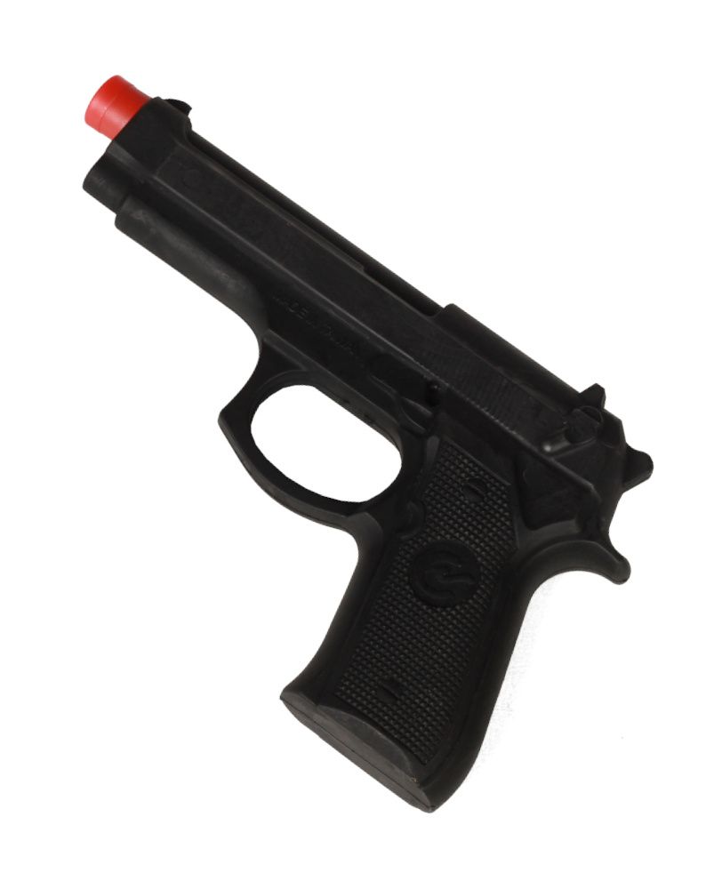 230 PISTOLA NERA IN GOMMA